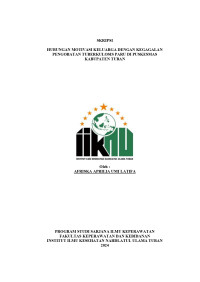 Image of Hubungan Motivasi Keluarga Dengan Kegagalan Pengobatan Tuberkulosis Paru Di Puskesmas Kabupaten Tuban