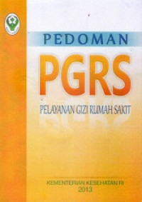 Image of Pedoman PGRS Pelayanan Gizi Rumah Sakit