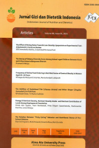 Image of Jurnal Gizi dan Dietetik Indonesia