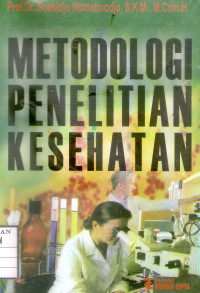 Image of Metodologi Penelitian Kesehatan