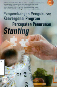 Image of Pengembangan Pengukuran Konvergensi Program Percepatan Penurunan Stunting