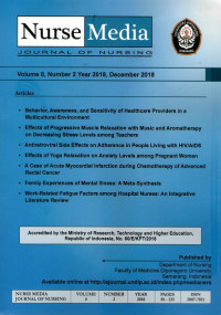 Image of Nurse Media : Journal of Nursing